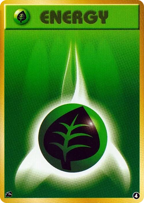 0004 Basic Grass Energy - 4 None Intro Pack (Bulbasaur)