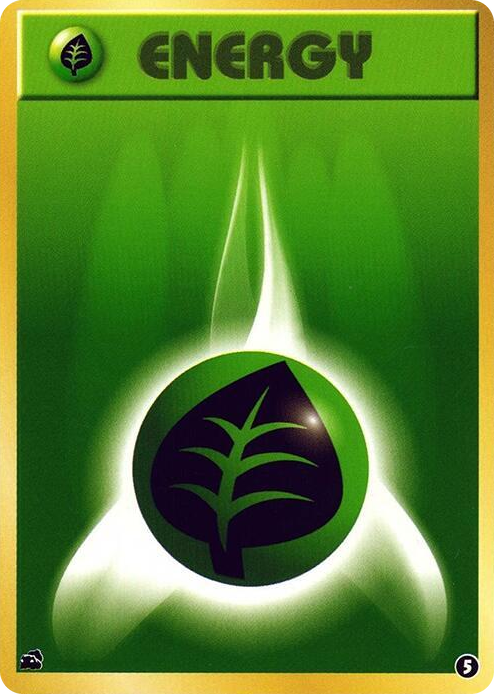 0005 Basic Grass Energy - 5 None Intro Pack (Bulbasaur)