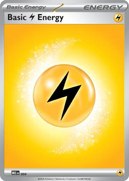 0004 Basic Lightning Energy - 004 Common Mega Evolution Energies