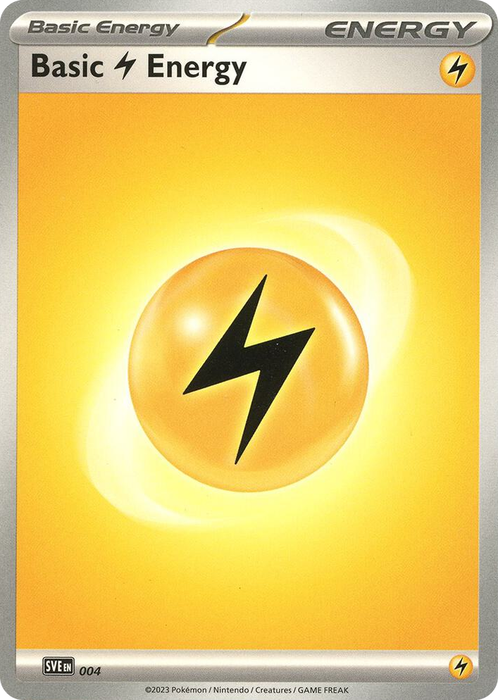 0004 Basic Lightning Energy - 004 Common Scarlet & Violet Energies