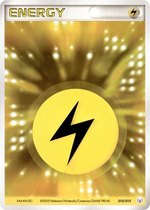 0010 Basic Lightning Energy None Gift Box Mew - Lucario (Mew Quarter Deck)