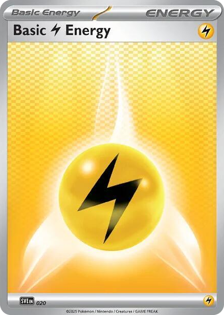 0020 Basic Lightning Energy - 020 Common Scarlet & Violet Energies