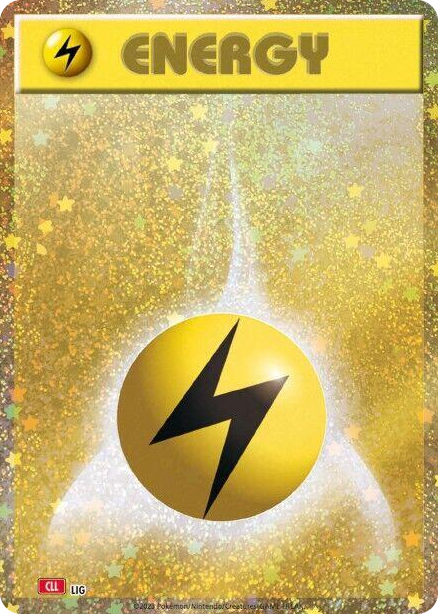 0034 Basic Lightning Energy None Pokemon TCG Classic: Charizard