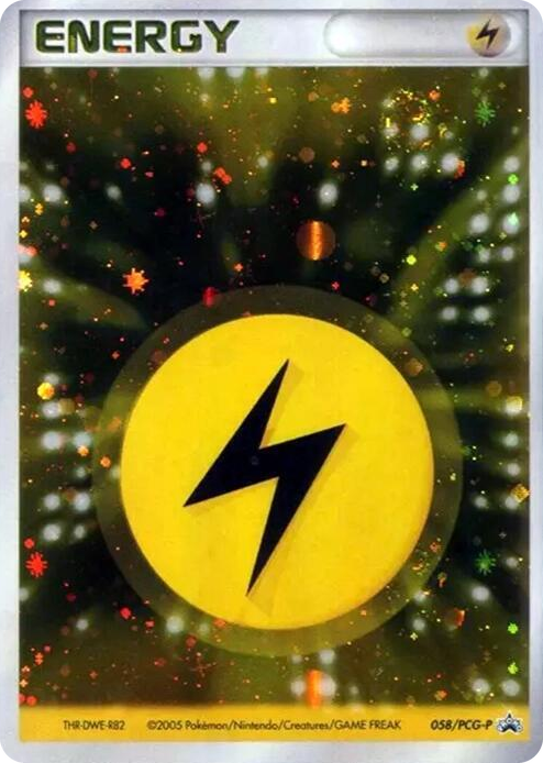 0058 Basic Lightning Energy - 058/PCG-P None PCG-P Promotional cards
