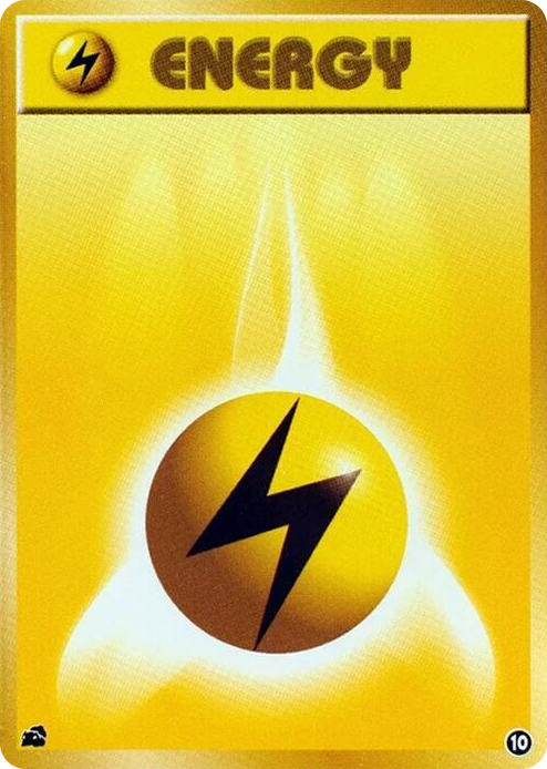 0010 Basic Lightning Energy - 10 None Intro Pack (Bulbasaur)