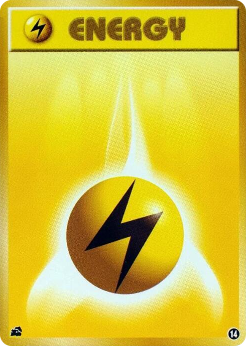 0014 Basic Lightning Energy - 14 None Intro Pack (Bulbasaur)