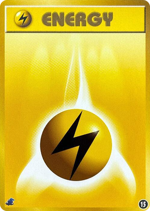 0015 Basic Lightning Energy - 15 Common Intro Pack Neo (Totodile)