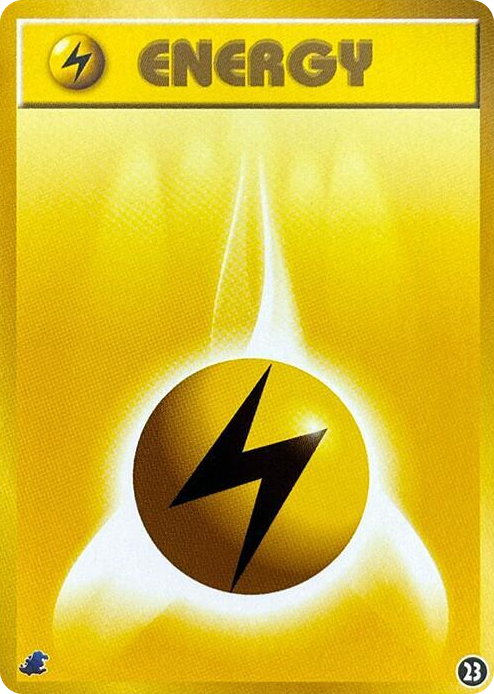 0023 Basic Lightning Energy - 23 Common Intro Pack Neo (Totodile)