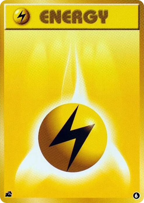 0006 Basic Lightning Energy - 6 None Intro Pack (Bulbasaur)