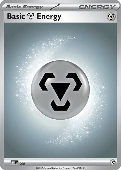 0008 Basic Metal Energy - 008 Common Mega Evolution Energies