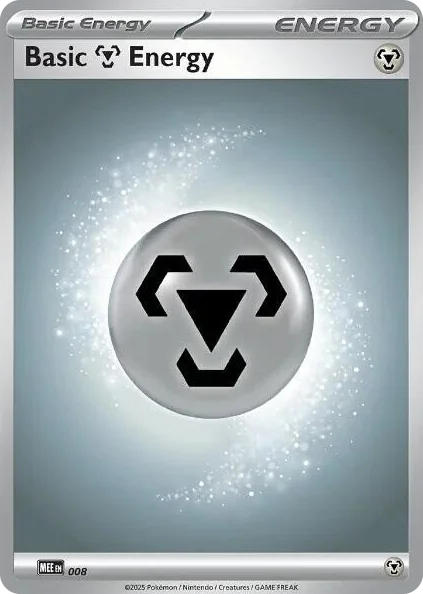 0008 Basic Metal Energy - 008 Common Mega Evolution Energies