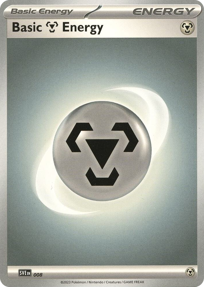 0008 Basic Metal Energy - 008 Common Scarlet & Violet Energies