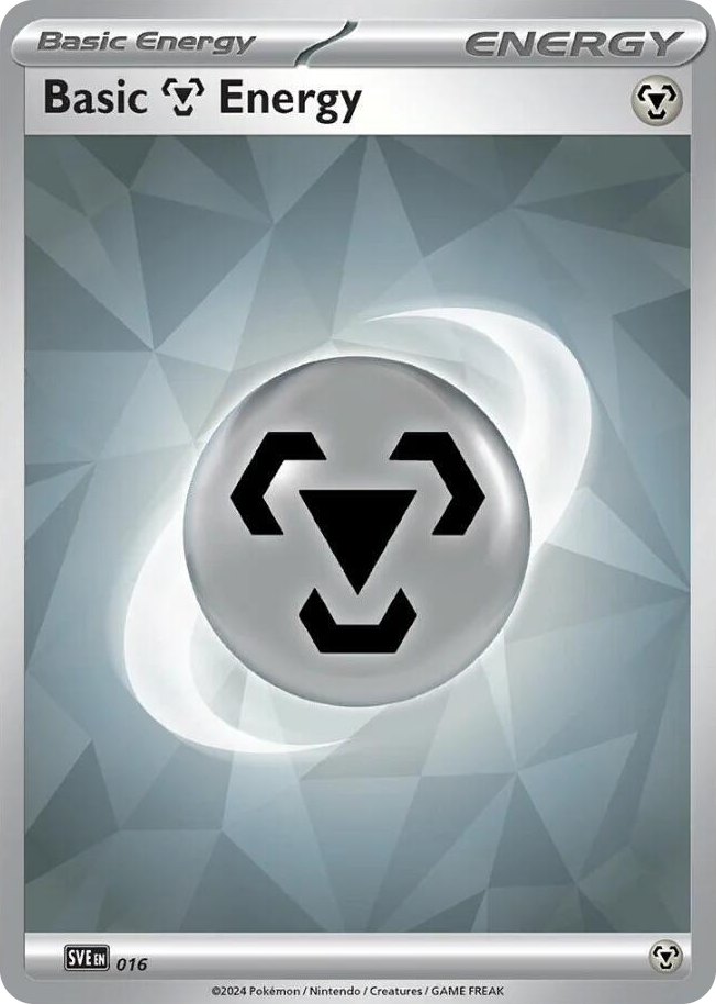 0016 Basic Metal Energy - 016 Common Scarlet & Violet Energies