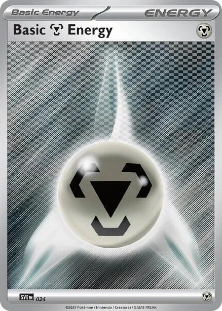 0024 Basic Metal Energy - 024 Common Scarlet & Violet Energies