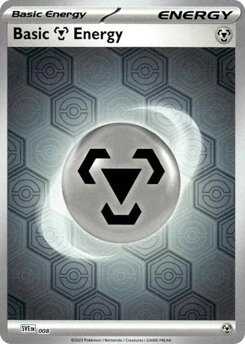 0008 Basic Metal Energy (Reverse Holofoil) Common Shrouded Fable