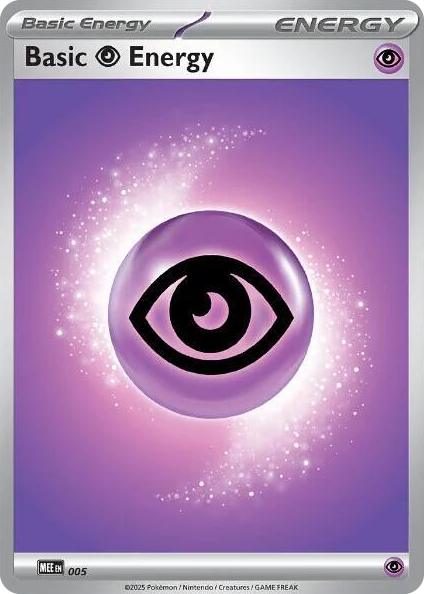 0005 Basic Psychic Energy - 005 Common Mega Evolution Energies