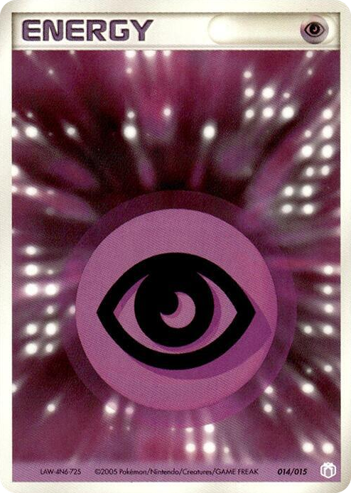 0014 Basic Psychic Energy None Gift Box Mew - Lucario (Mew Quarter Deck)