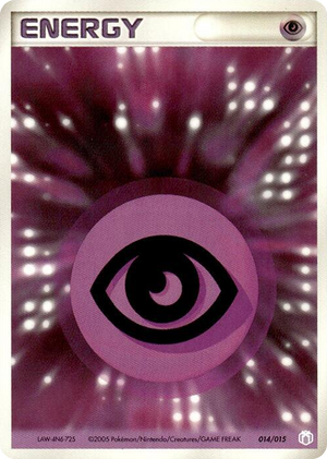 0014 Basic Psychic Energy None Gift Box Mew - Lucario (Mew Quarter Deck)