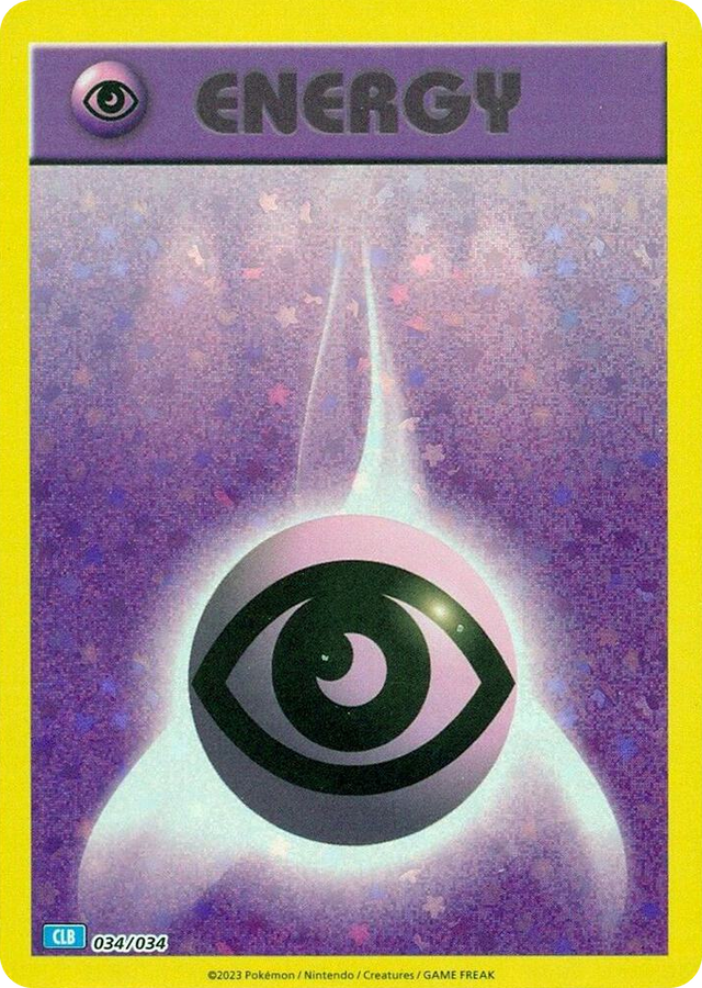 0034 Basic Psychic Energy Classic Collection Trading Card Game Classic