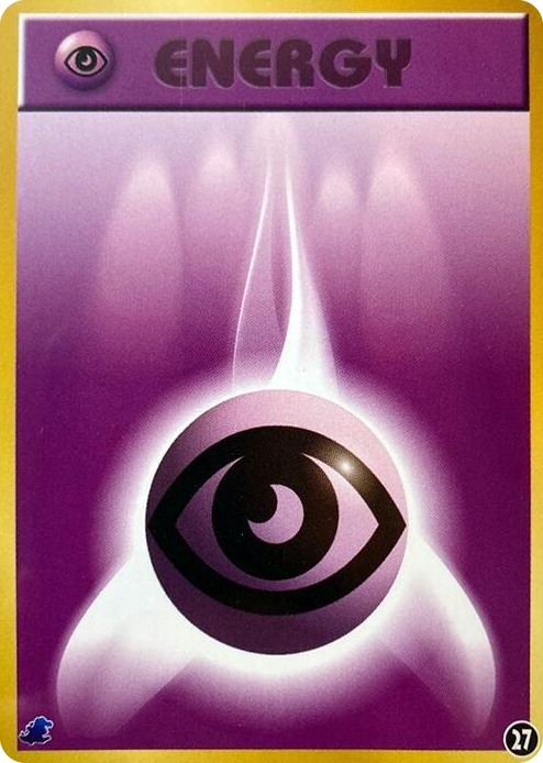 0027 Basic Psychic Energy - 27 Common Intro Pack Neo (Totodile)