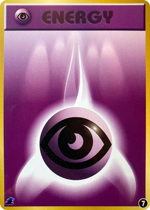 0007 Basic Psychic Energy - 7 Common Intro Pack Neo (Totodile)