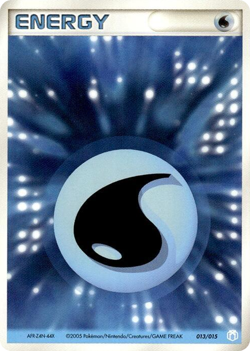 0013 Basic Water Energy None Gift Box Mew - Lucario (Crawdaunt Quarter Deck)
