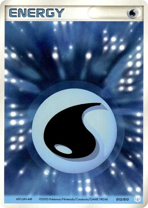 0013 Basic Water Energy Gift Box Mew - Lucario (Crawdaunt Quarter Deck)