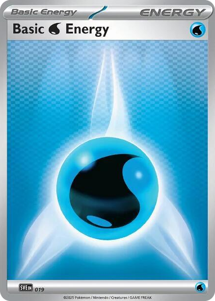 0019 Basic Water Energy - 019 Common Scarlet & Violet Energies