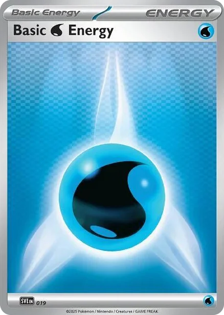 0019 Basic Water Energy - 019 Common Scarlet & Violet Energies