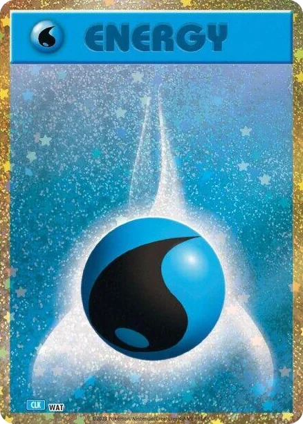 0033 Basic Water Energy Pokemon TCG Classic: Blastoise