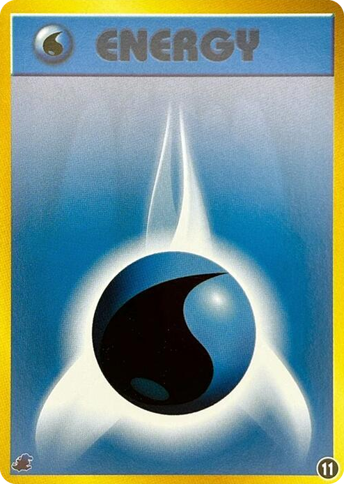 0011 Basic Water Energy - 11 Common Intro Pack Neo (Totodile)