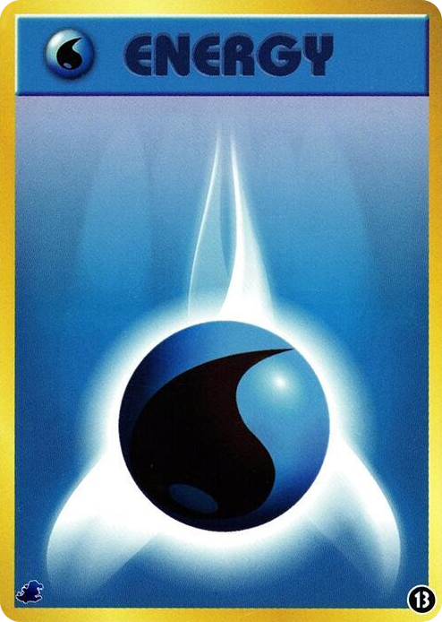 0013 Basic Water Energy - 13 Common Intro Pack Neo (Totodile)