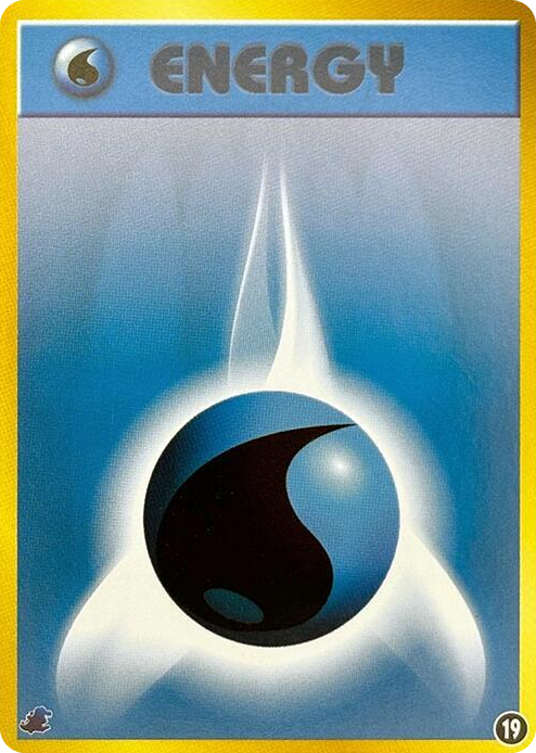 0019 Basic Water Energy - 19 Common Intro Pack Neo (Totodile)