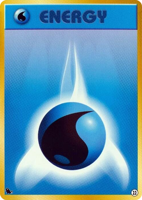 0022 Basic Water Energy - 22 None Intro Pack (Squirtle)