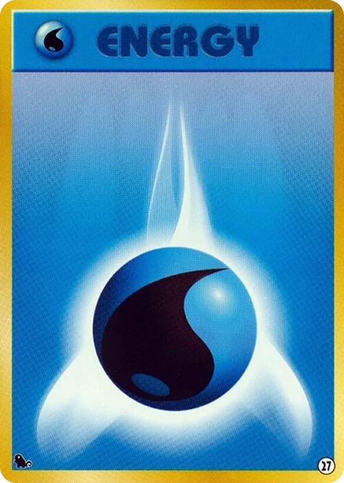 0027 Basic Water Energy - 27 None Intro Pack (Squirtle)