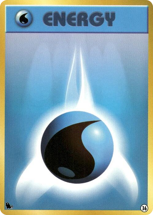 0036 Basic Water Energy - 36 None Intro Pack (Squirtle)