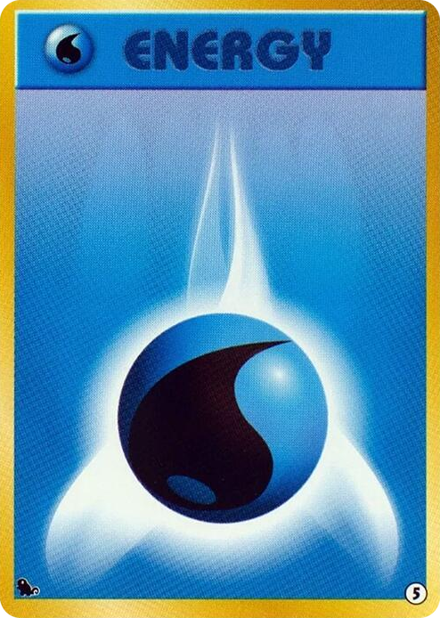 0005 Basic Water Energy - 5 None Intro Pack (Squirtle)