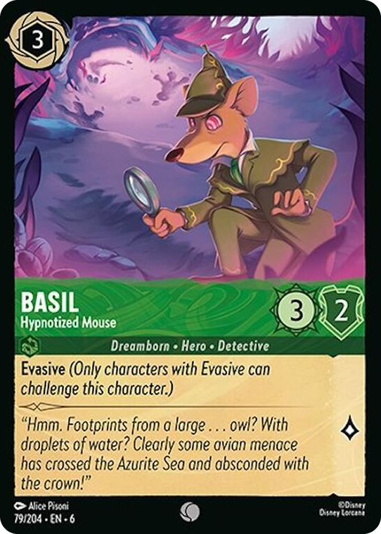 0079 Basil - Hypnotized Mouse Common Azurite Sea