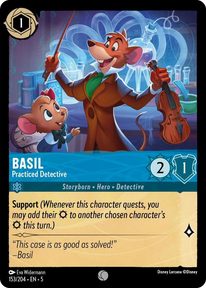0153 Basil - Practiced Detective Common Shimmering Skies