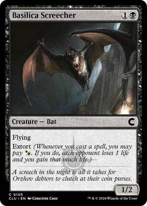 0105 Basilica Screecher C Ravnica: Clue Edition