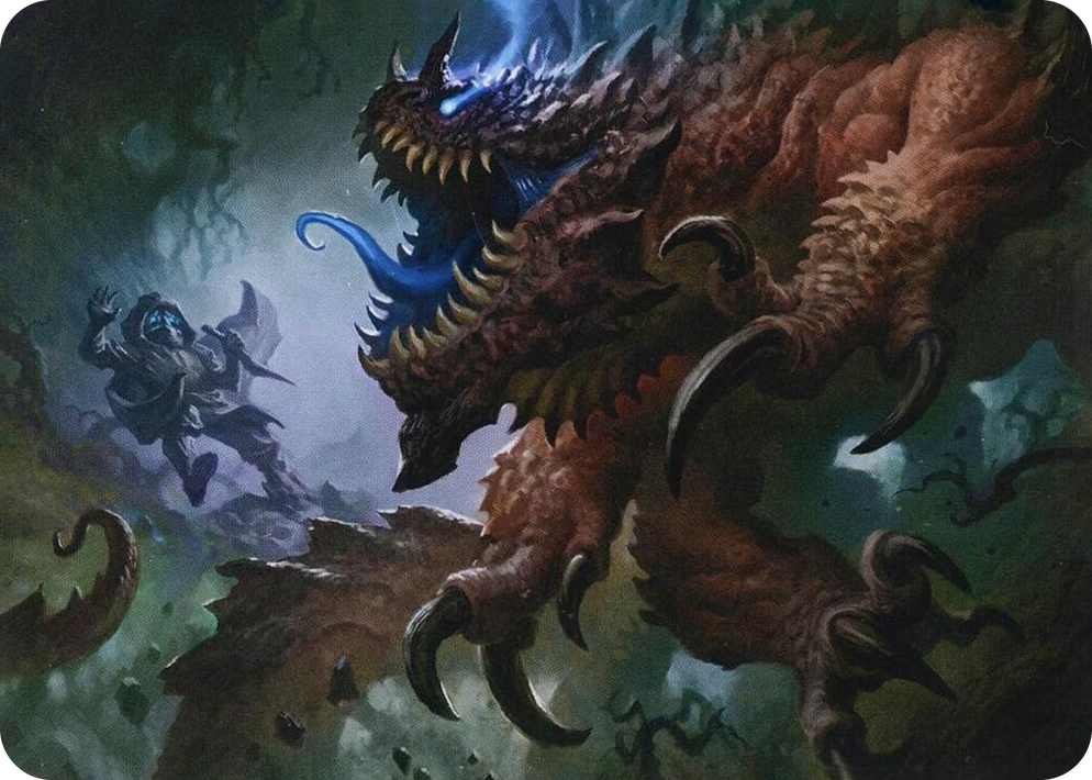 0009 Basilisk Art Card S Art Series: Adventures in the Forgotten Realms