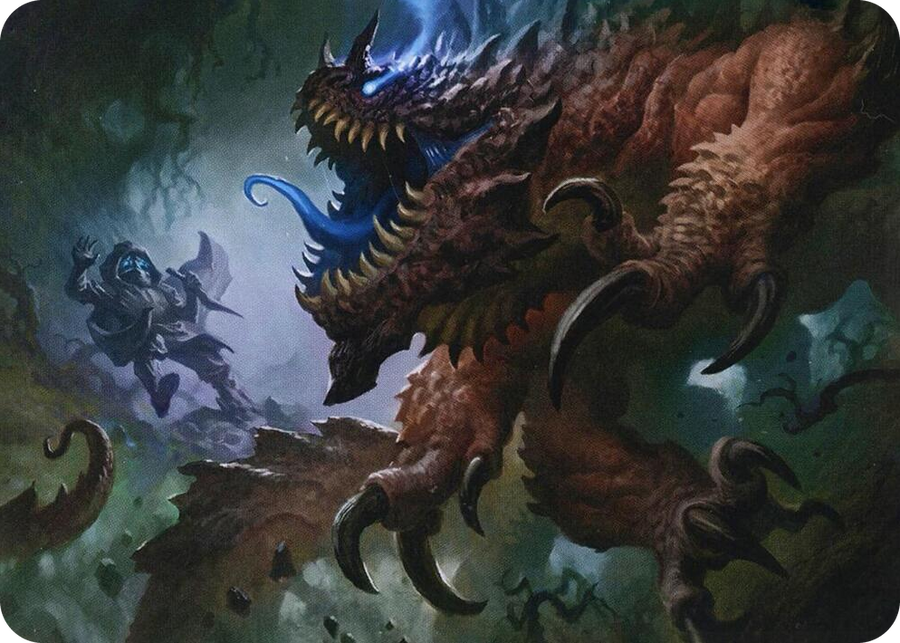 0009 Basilisk Art Card S Art Series: Adventures in the Forgotten Realms