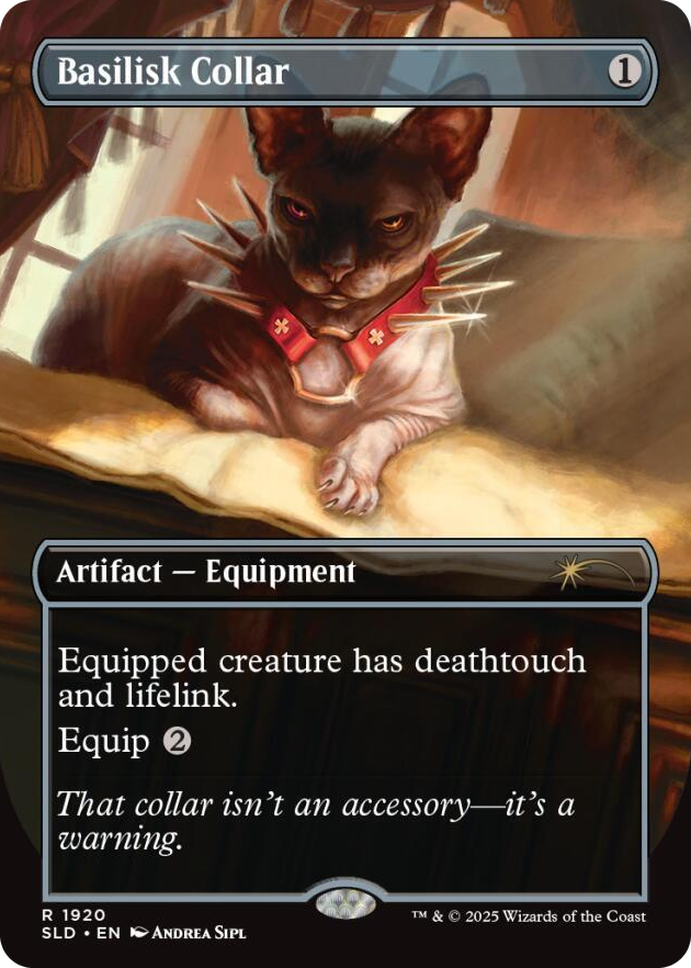 Basilisk Collar (1920) #1920 R - Secret Lair Drop Series Pokemon card