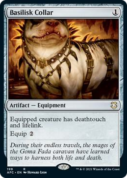 0199 Basilisk Collar R Commander: Adventures in the Forgotten Realms