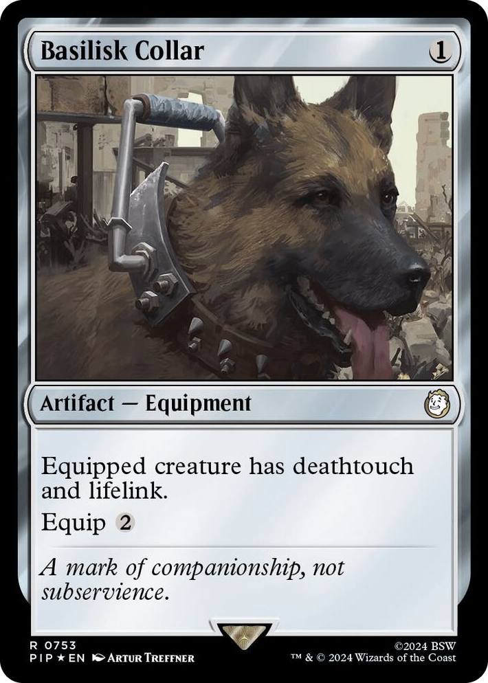 0753 Basilisk Collar (Surge Foil) R Universes Beyond: Fallout
