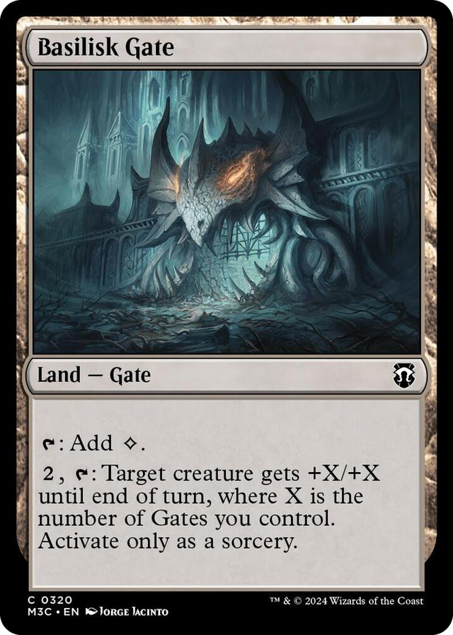 0320 Basilisk Gate C Commander: Modern Horizons 3