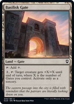 0346 Basilisk Gate C Commander Legends: Battle for Baldur's Gate