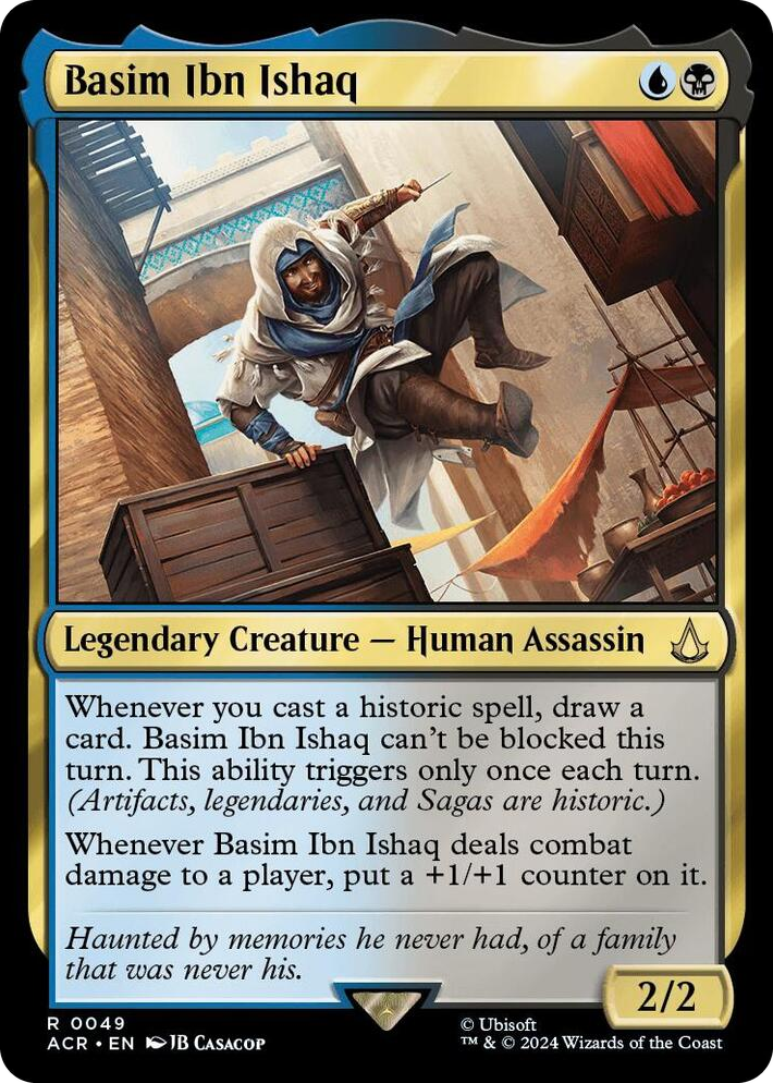 0049 Basim Ibn Ishaq R Universes Beyond: Assassin's Creed