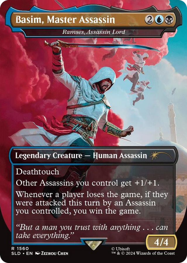 1560 Basim, Master Assassin - Ramses, Assassin Lord R Secret Lair Drop Series