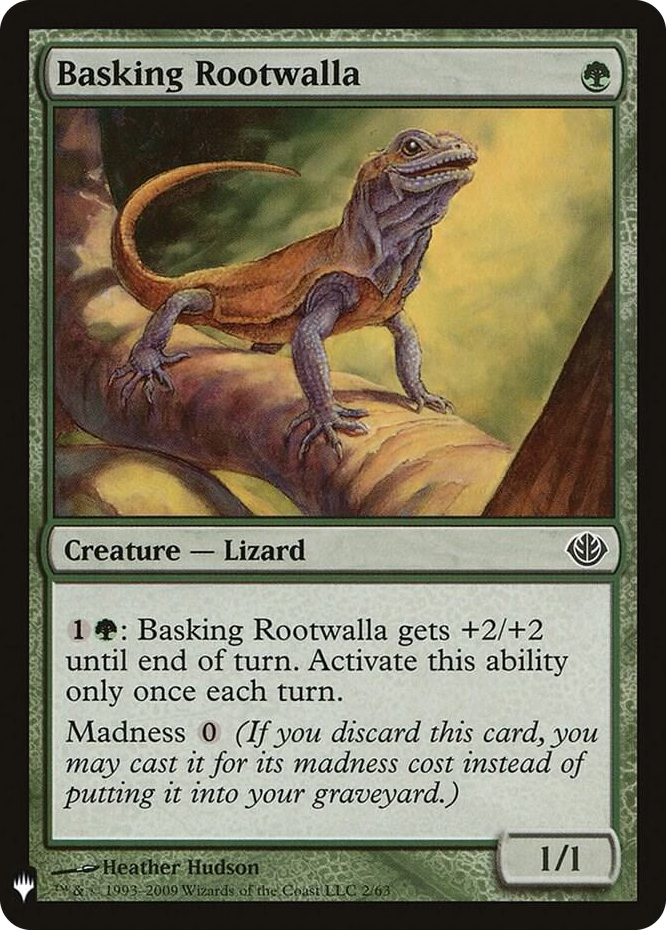 Basking Rootwalla #2 C - The List Reprints Pokemon card